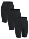 3-Pack Women’s High-Waist Biker Shorts
