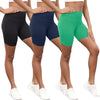 3-Pack Women’s High-Waist Biker Shorts