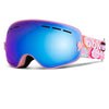 Snowboard Goggles for Kids  Ages 4-15  Cartoon Straps