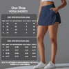 Una-Shop High-Waist Yoga Shorts