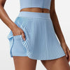 Floral Sports Skirt with Shorts