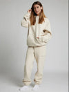 Autumn Winter Casual Two-Piece Set: Loose Pocket Hoodie & Pants