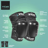 TSG - Kneepad Wavesk8 A - Black (Skate Knee Pads)