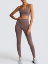 Women’s Seamless High-Waist Vest & Pants Set