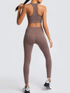 Women’s Seamless High-Waist Vest & Pants Set