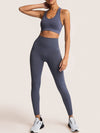 Women’s Seamless High-Waist Vest & Pants Set