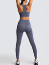 Women’s Seamless High-Waist Vest & Pants Set