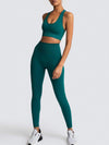 Women’s Seamless High-Waist Vest & Pants Set