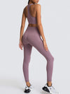 Women’s Seamless High-Waist Vest & Pants Set