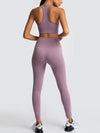 Women’s Seamless High-Waist Vest & Pants Set