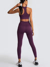 Women’s Seamless High-Waist Vest & Pants Set