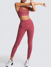 Women’s Seamless High-Waist Vest & Pants Set