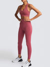 Women’s Seamless High-Waist Vest & Pants Set