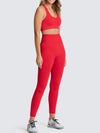 Women’s Seamless High-Waist Vest & Pants Set