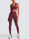 Women’s Seamless High-Waist Vest & Pants Set