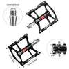 Aluminum Alloy 4 Bearings Mountain Bike Pedals
